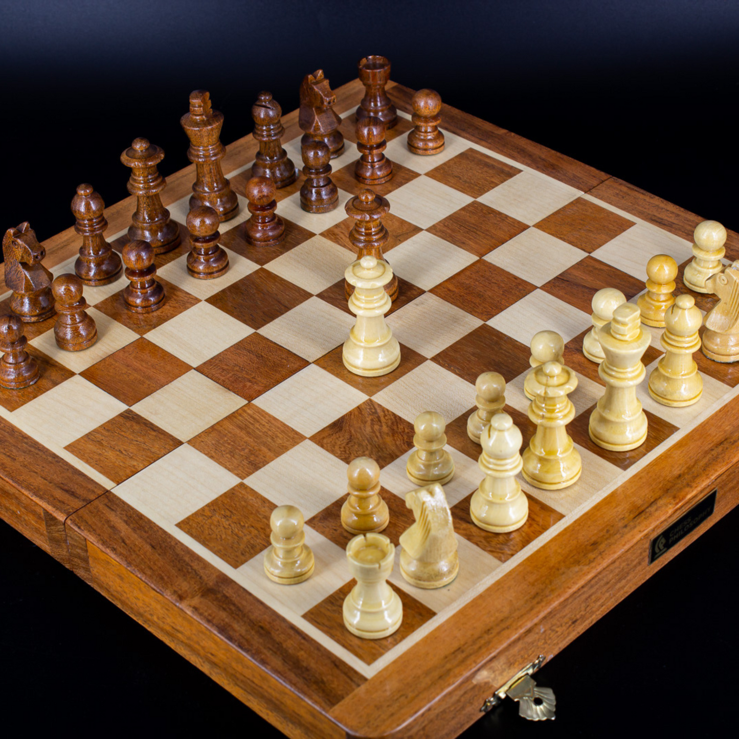 The Ruy Lopez - Large Chess Set (30cm)