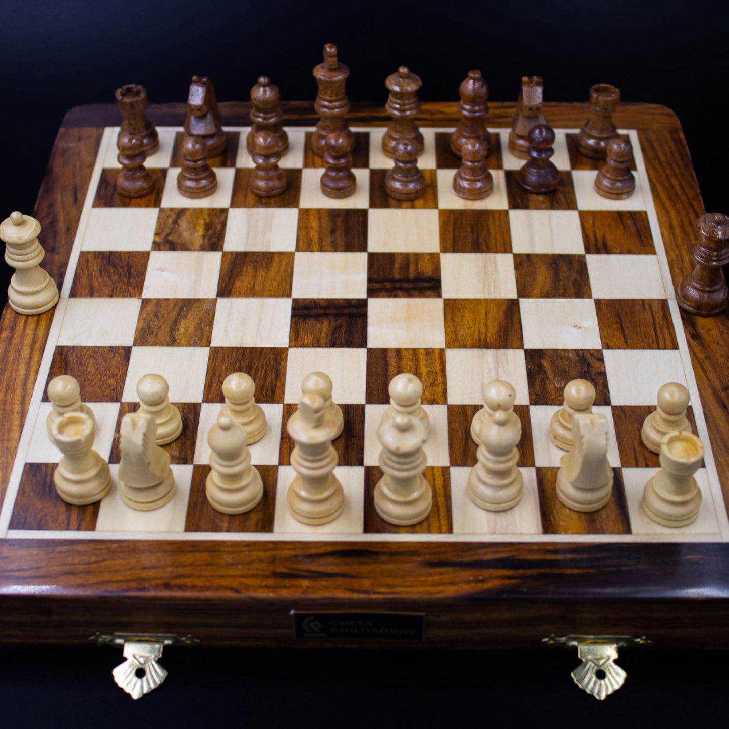 The Ruy Lopez - Travel Chess Set (25cm)