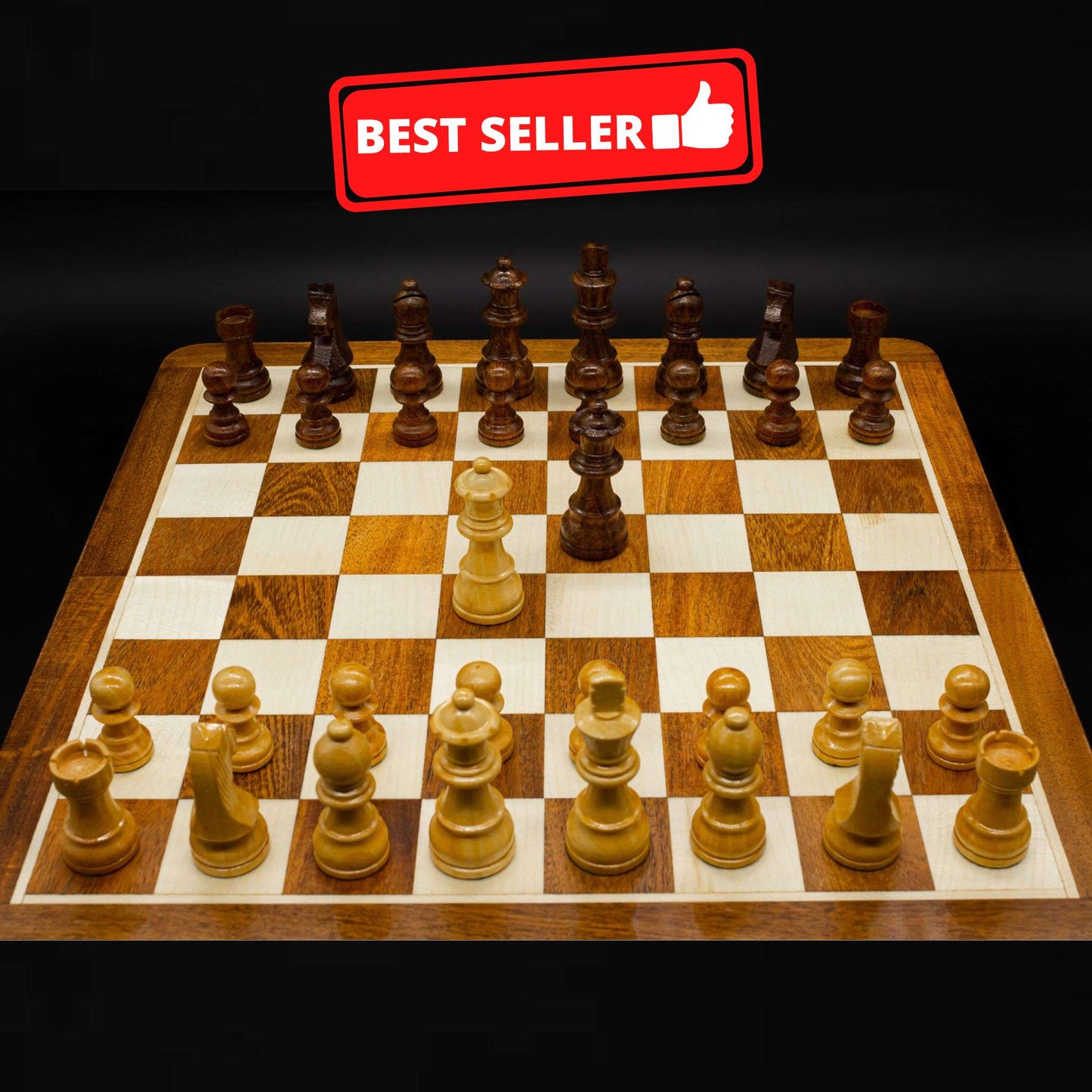 The Ruy Lopez - Extra Large Chess Set (35cm)